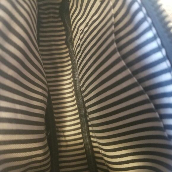 Black Croc- Effect Baguette Mini Clutch 90s Y2k Purse - Picture 4 of 9